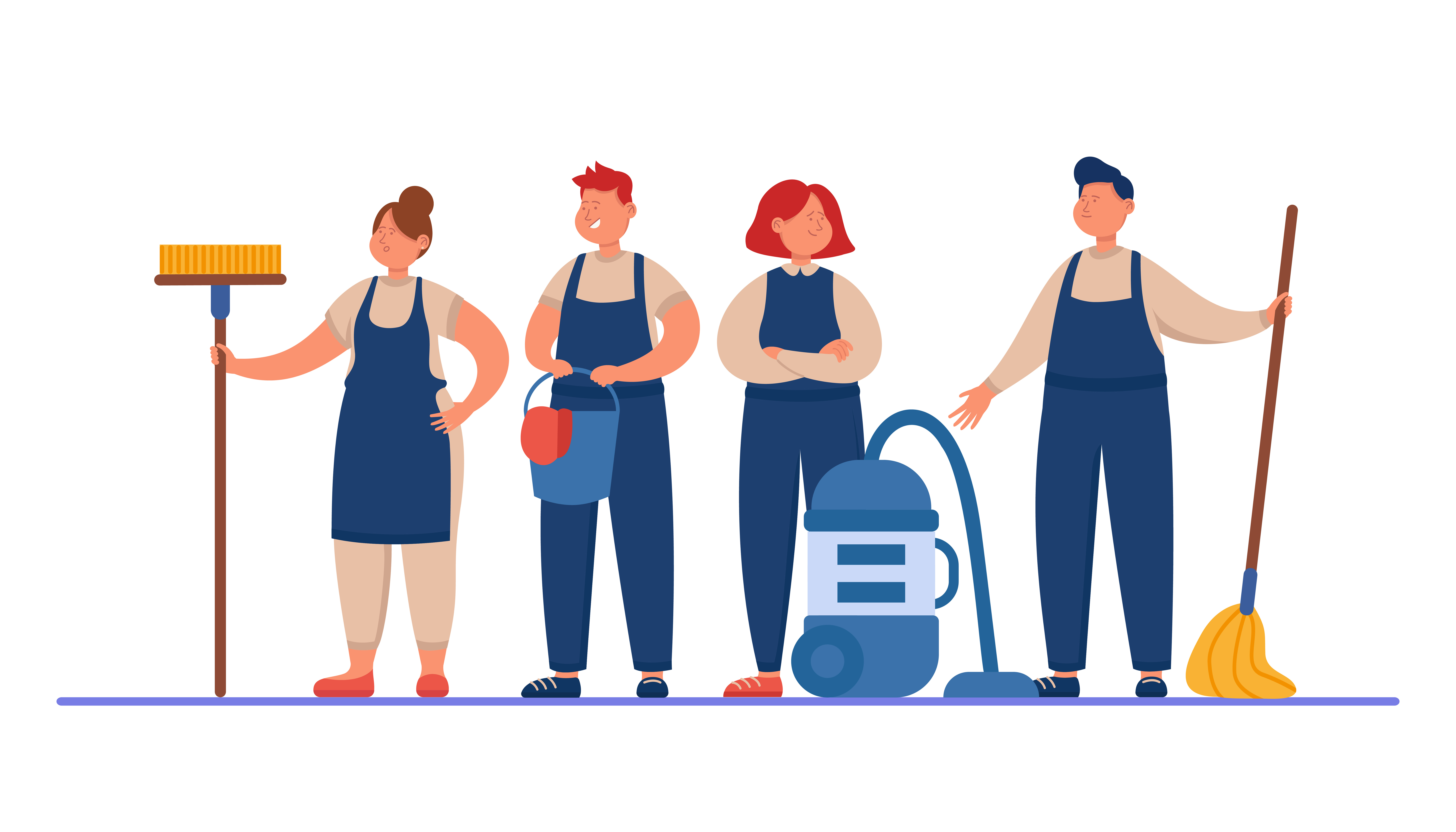 TCS Professional Cleaning Team